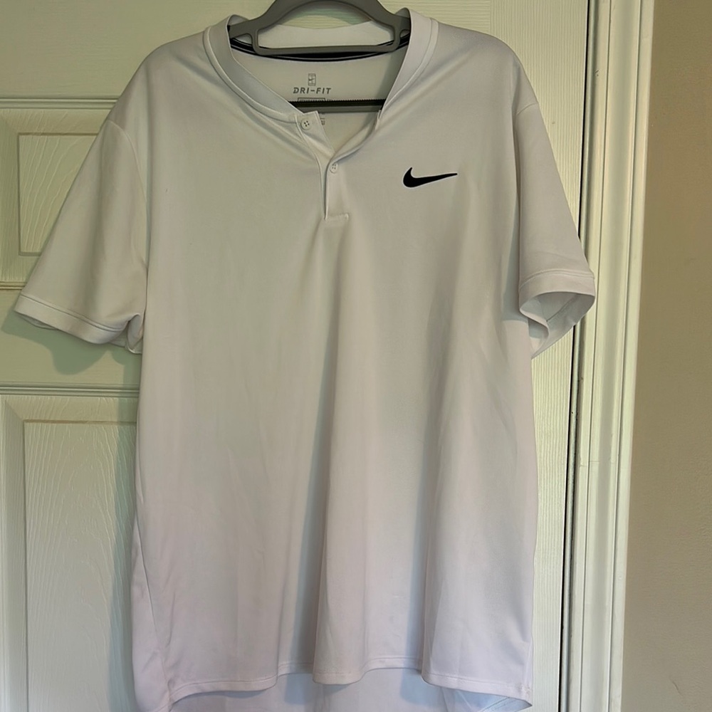 Nike Men's White Dri-FIT Shirt